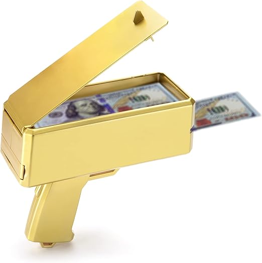 Golden Cash Shooter Toy