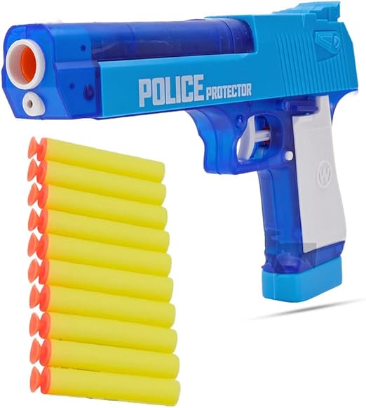 2-in-1 Water and Foam Bullet Gun Set for Kids