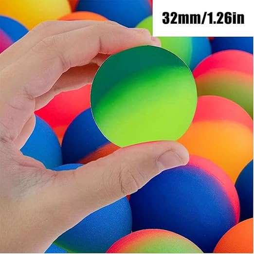 24 Pcs Colorful Mini Bouncy Balls