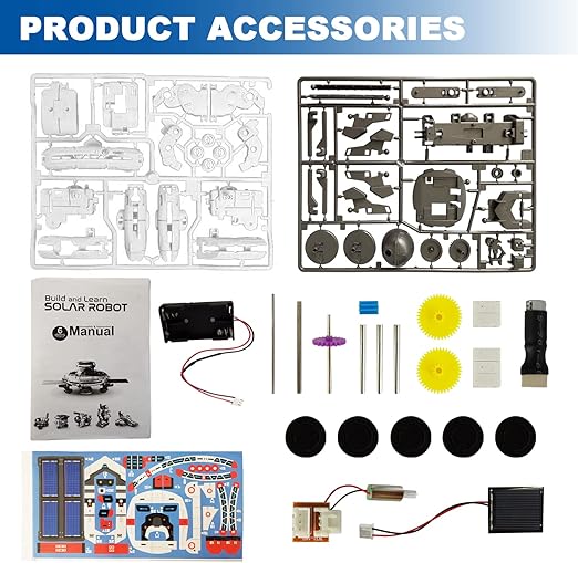 6-in-1 Solar Robot STEM Kit