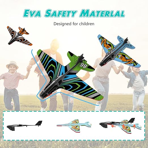 Catapult Airplane Toy Set – Outdoor Airplane Launcher