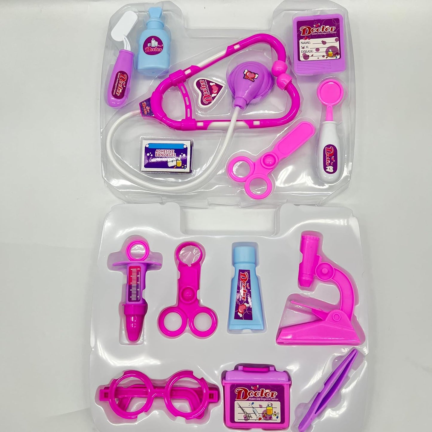 Kids Medical Play Kit – 14-Piece Doctor & Nurse Role Play Set