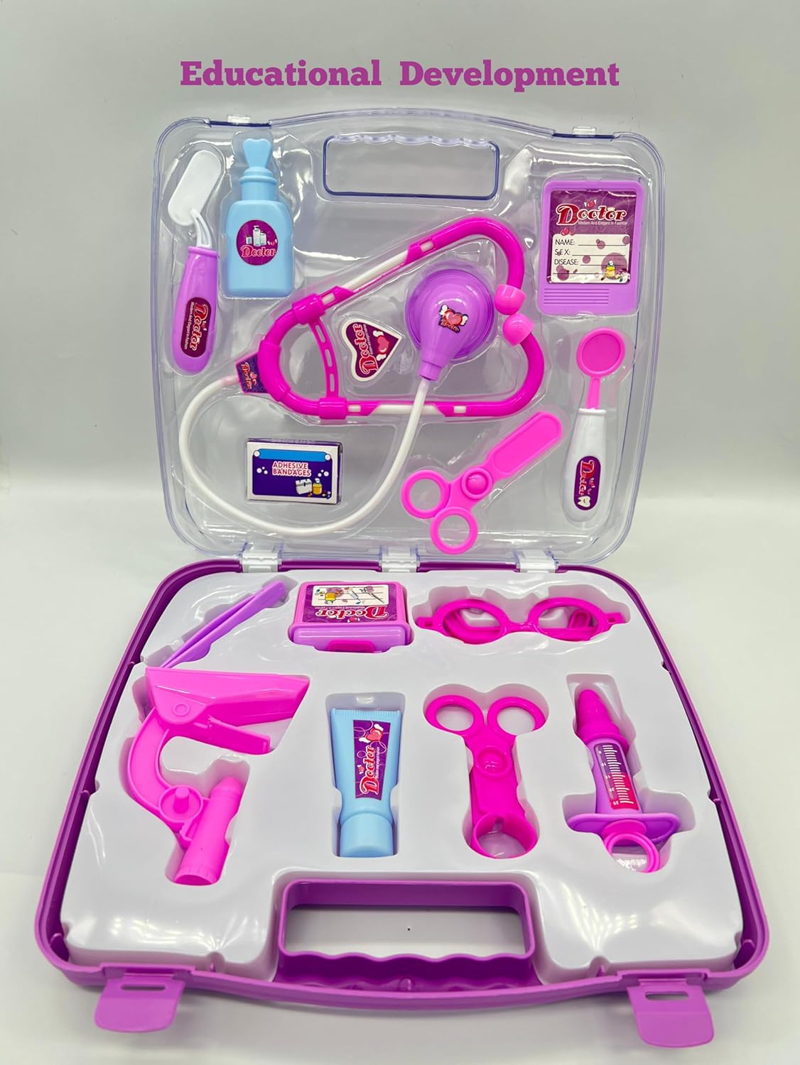 Kids Medical Play Kit – 14-Piece Doctor & Nurse Role Play Set