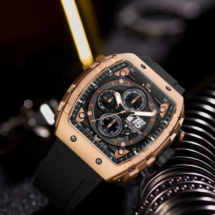 T5 GLIDER SERIES LUXURY WATCH-BLKRG