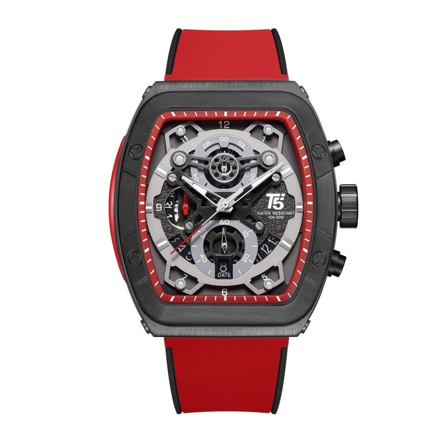 T5 EMPIRE SERIES LUXURY WATCH-RED