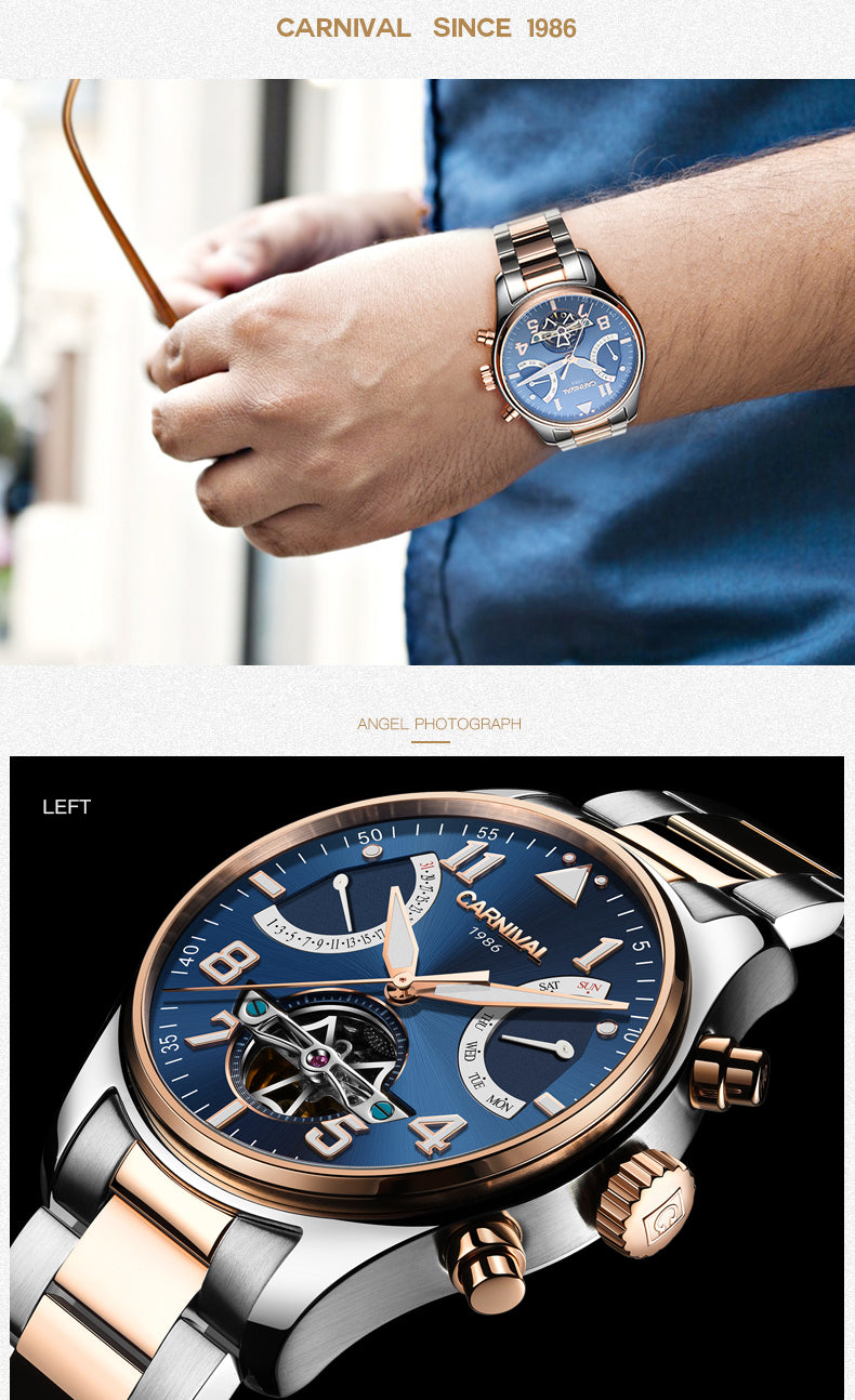 Carnival Automatic Mechanical Watch CR1254