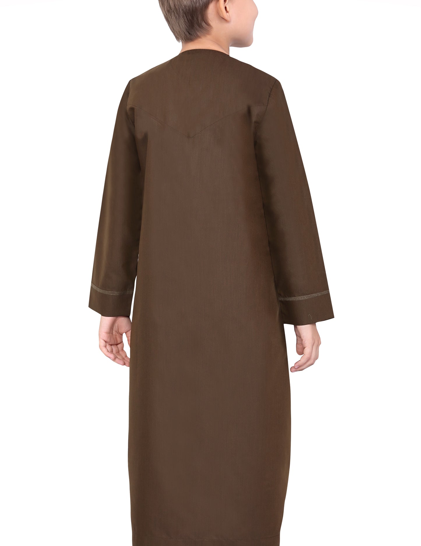 APLOS OMANI KANDORA-BROWN FOR BOYS BY MASHROO