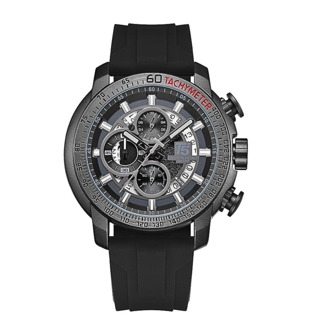 T5 CALIBRE SERIES LUXURY WATCH-BLK