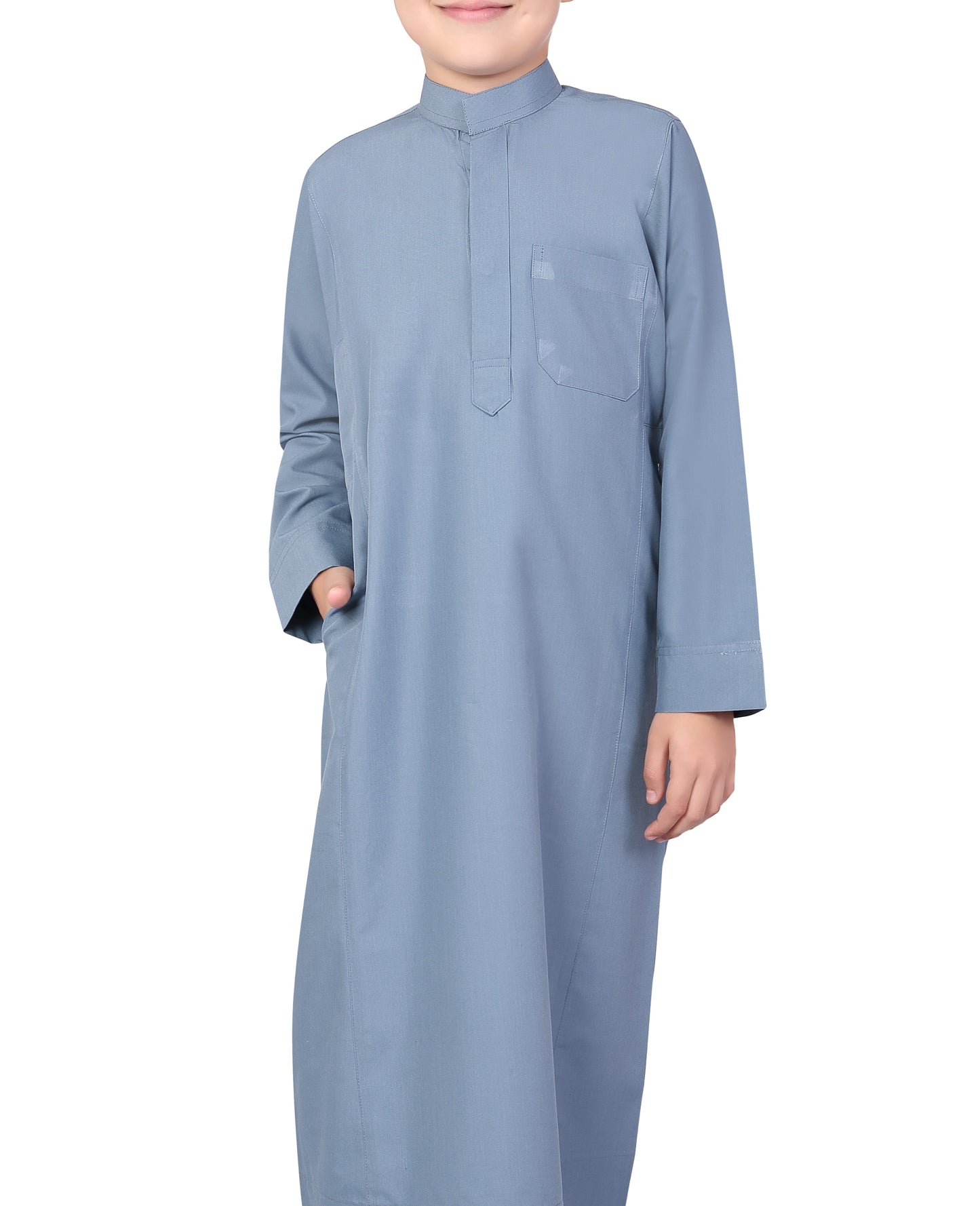 APLOS SAUDI KANDORA-BLUE FOR BOYS BY MASHROO