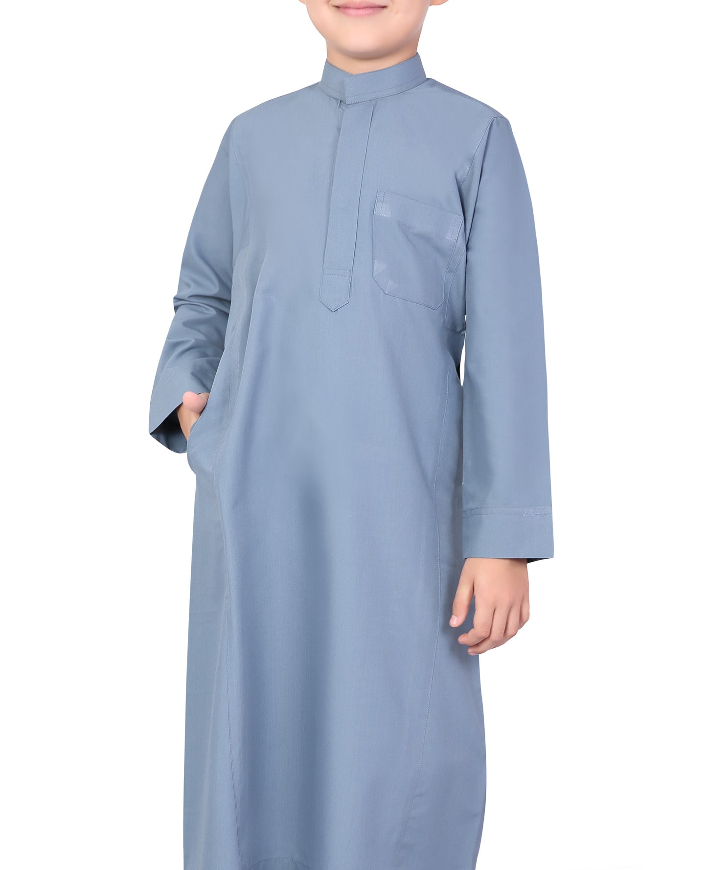 APLOS SAUDI KANDORA-BLUE FOR BOYS BY MASHROO
