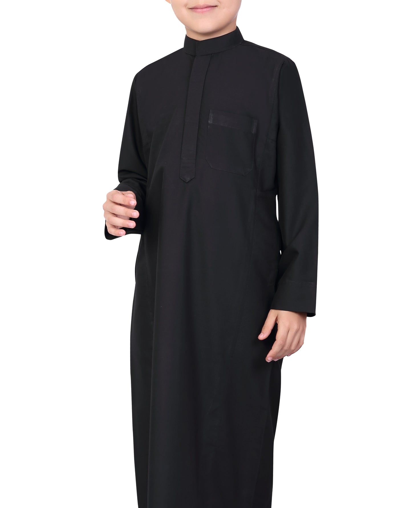 APLOS SAUDI KANDORA-BLACK FOR BOYS BY MASHROO