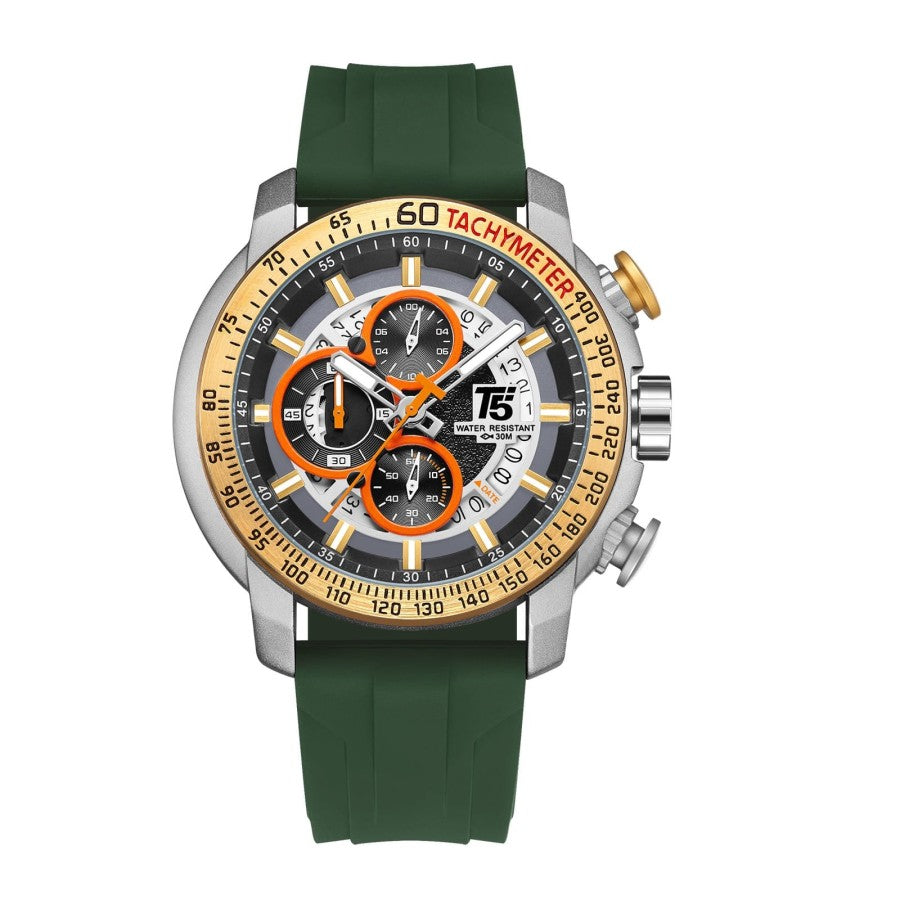 T5 CALIBRE SERIES WATCH-GRN