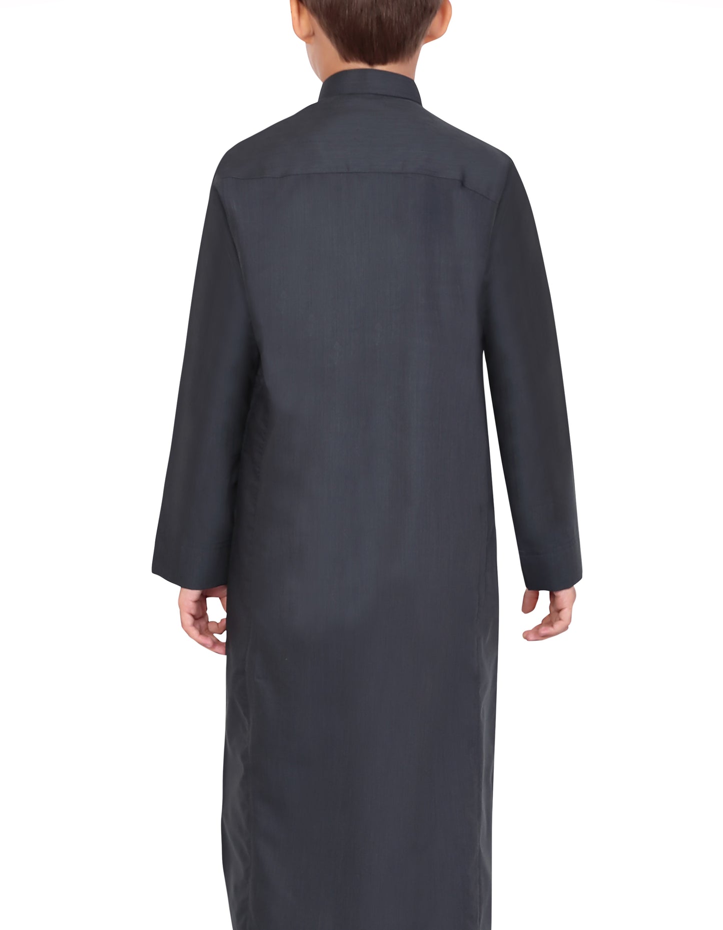 APLOS SAUDI KANDORA-GREY FOR BOYS BY MASHROO