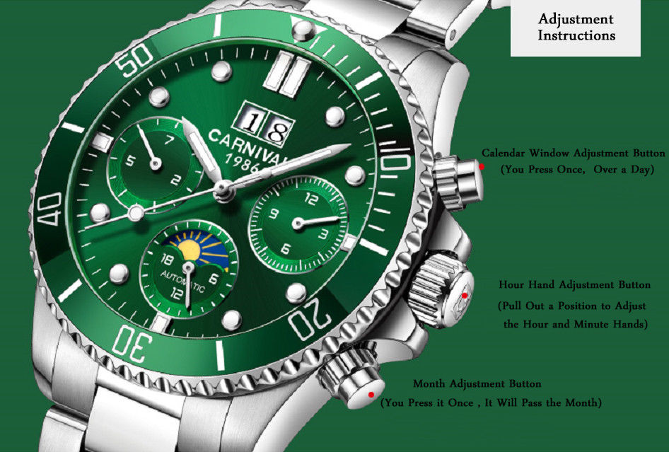 CARNIVAL Automatic Watch CR1194C
