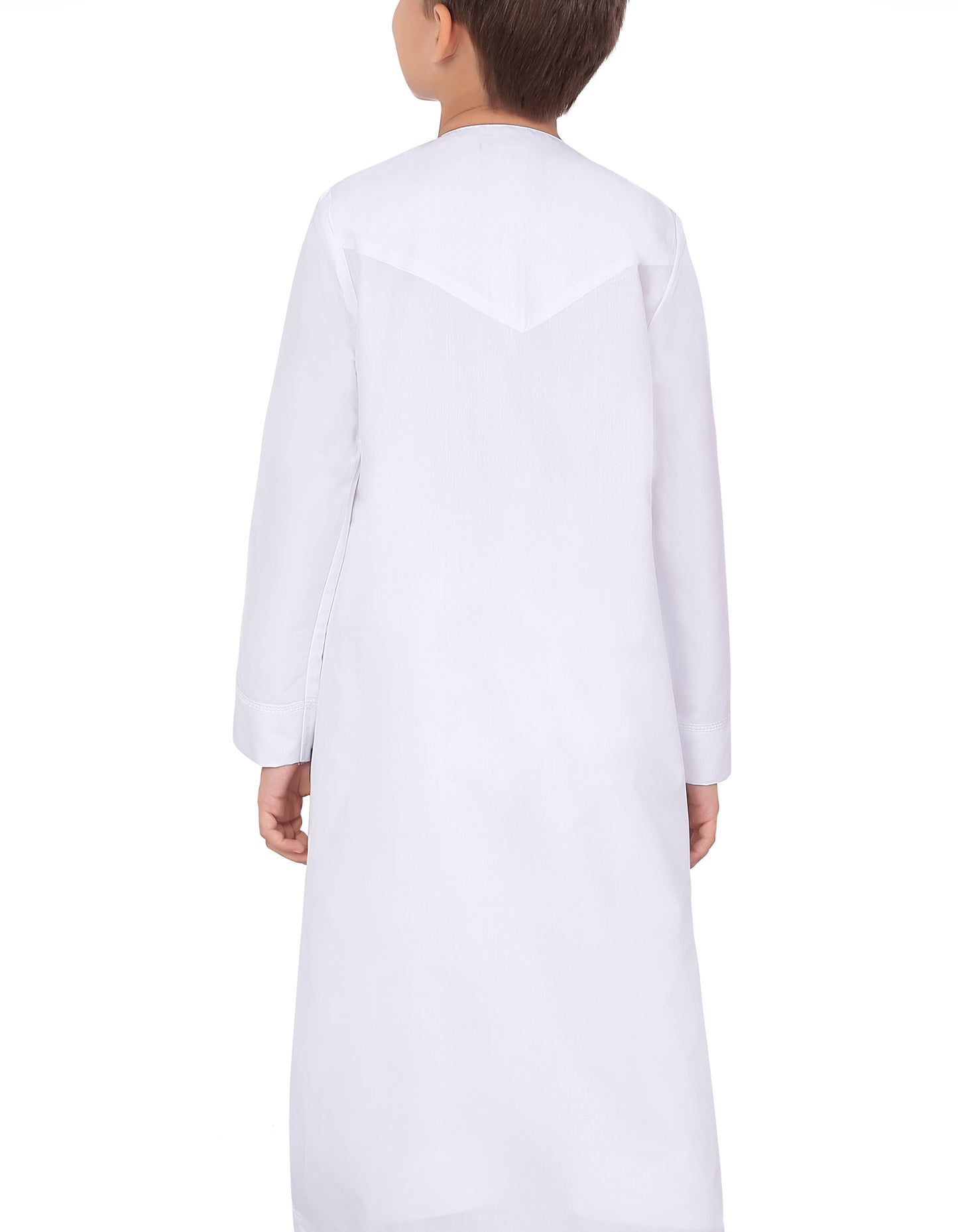 APLOS OMANI KANDORA-WHITE FOR BOYS BY MASHROO