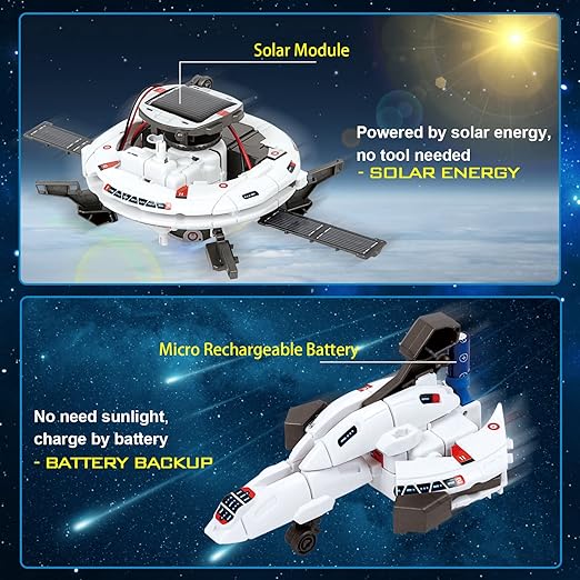 6-in-1 Solar Robot STEM Kit