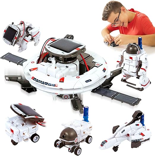 6-in-1 Solar Robot STEM Kit