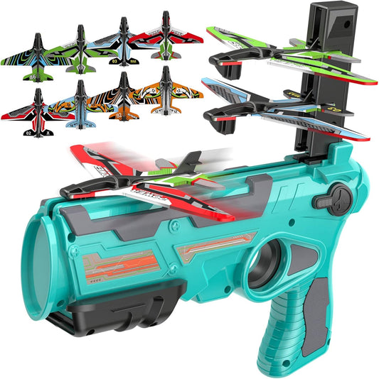Catapult Airplane Toy Set – Outdoor Airplane Launcher