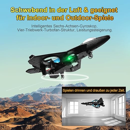 Remote Control Airplane with LED Lights