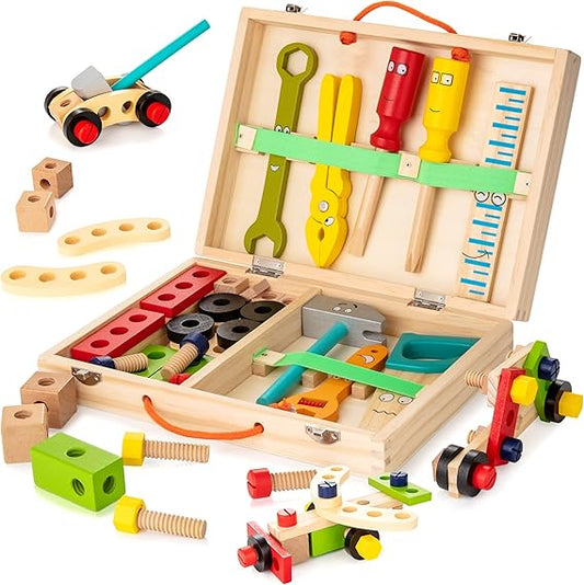 Wooden Tool Kit for Kids
