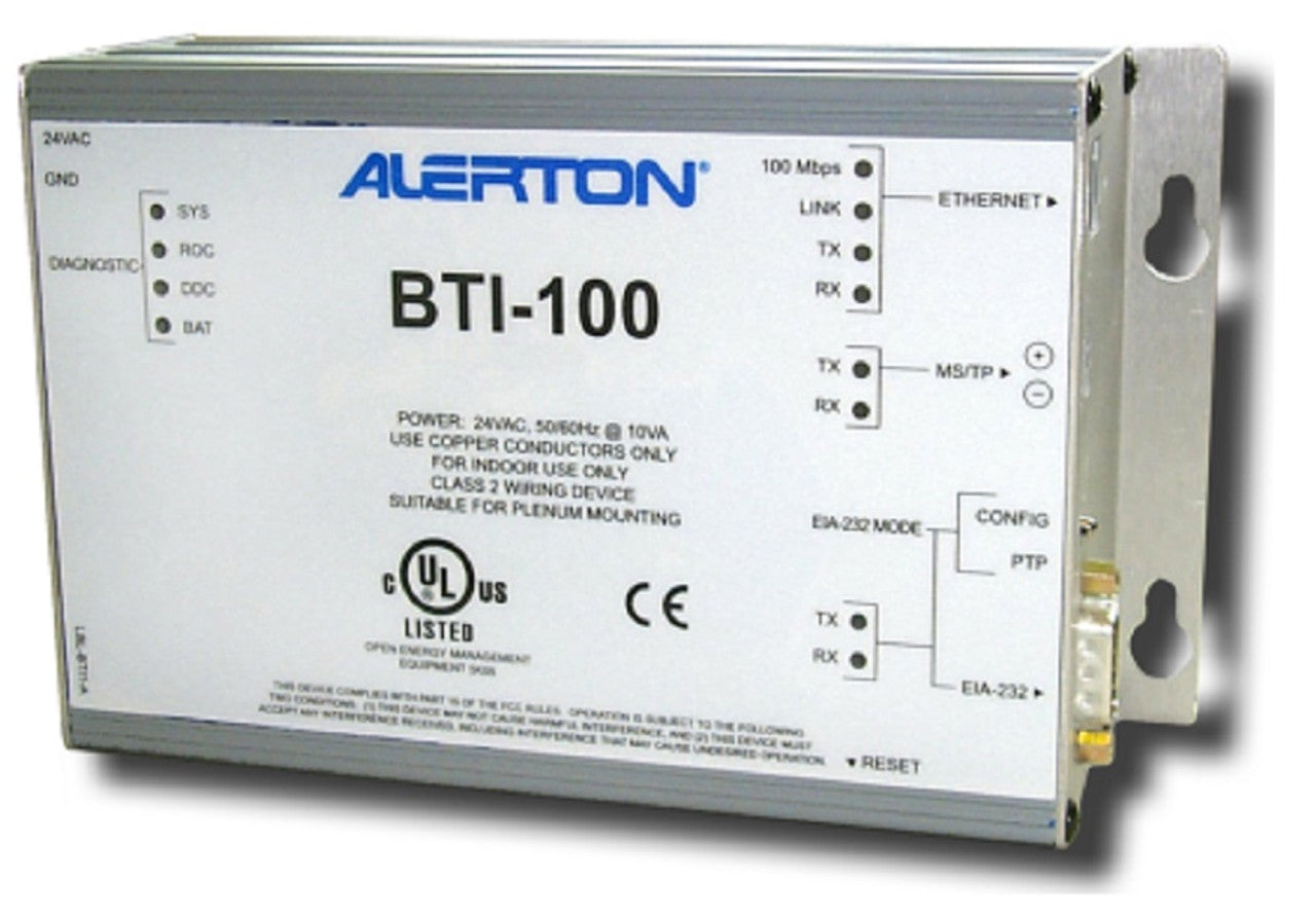 BTI-100 Alerton Gateway,BTI100 Alerton Gateway