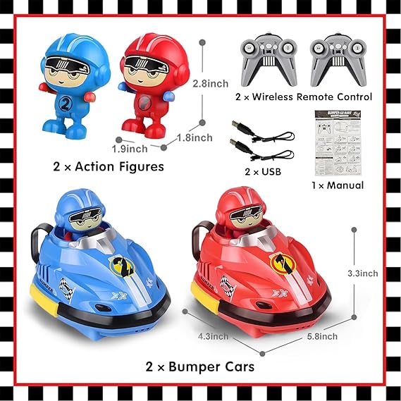 Remote Control Battle Bumper Cars
