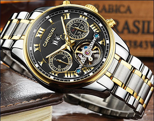 CARNIVAL Retro Roman Automatic Watch CR1003B