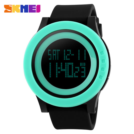 SKMEI SPORTS SWIMMING WATCH 1142-BLKGRN