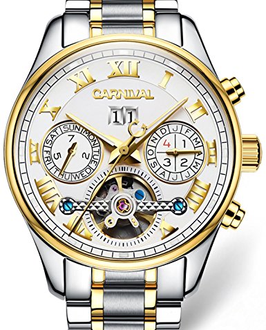 CARNIVAL Retro Roman Automatic Watch CR1003C