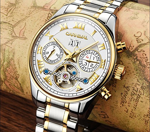 CARNIVAL Retro Roman Automatic Watch CR1003C