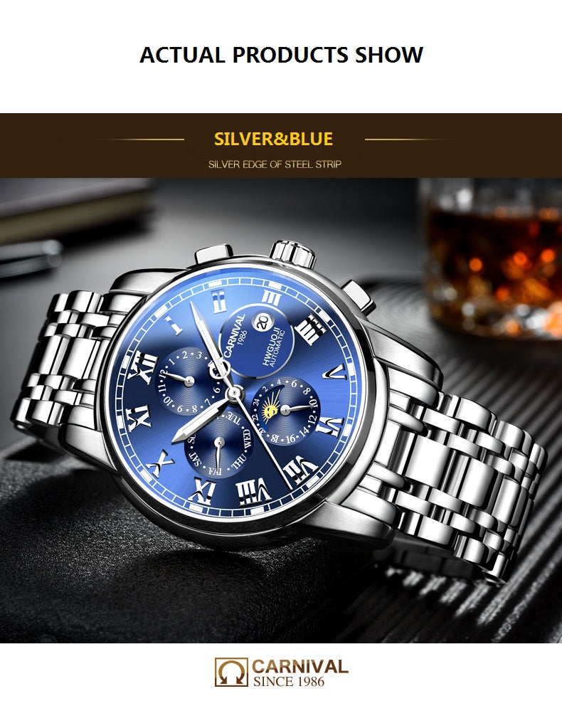 Carnival Automatic Mechanical Watch CR1265-SL