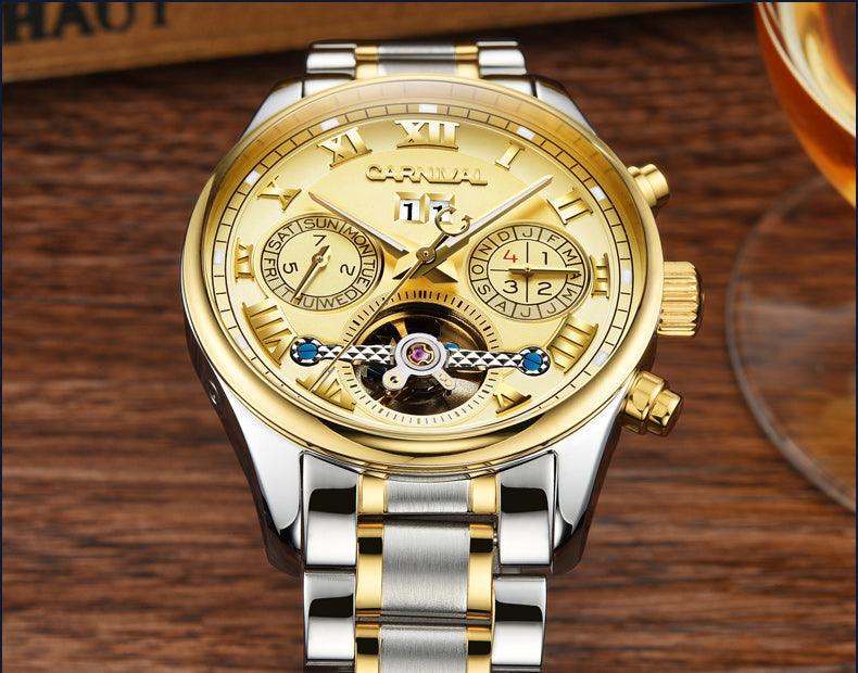 CARNIVAL Retro Roman Automatic Watch CR1003D