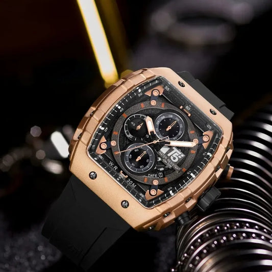 T5 GLIDER SERIES LUXURY WATCH-BLKRG