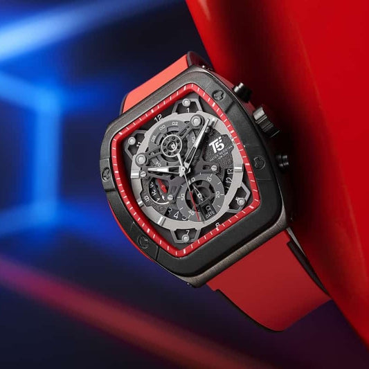 T5 EMPIRE SERIES LUXURY WATCH-RED